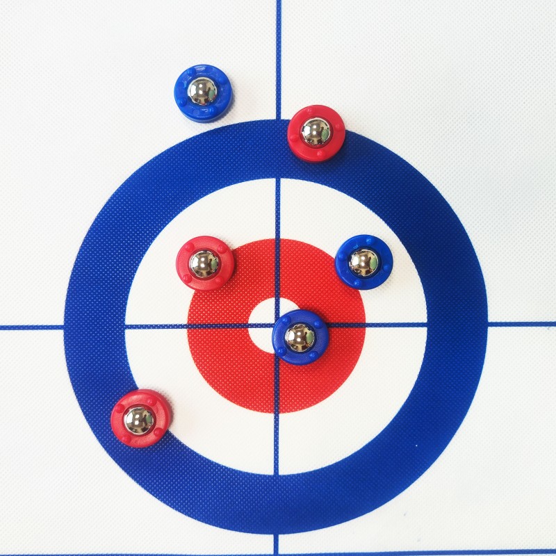 Curling & Shuffledboard Game Set Curling & Shuffledboard Game Set