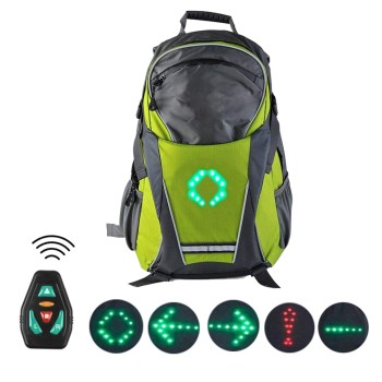 30Leds Turn Signals Indicator Backpack