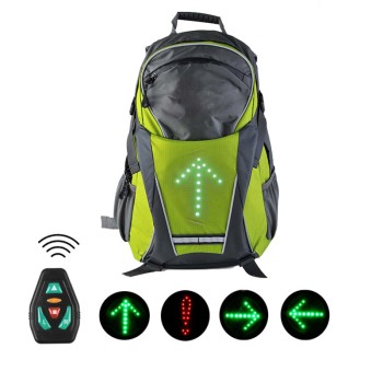 48Leds Turn Signals Indicator Backpack