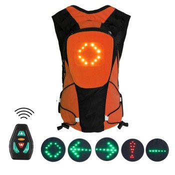 30Leds Turn Signals Indicator Backpack