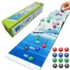 Large 80.7" Skiing Game with Slope Style, Ice Curl Push Board Game for Thanksgiving Large 80.7" Skiing Game with Slope Style, Ice Curl Push Board Game for Thanksgiving