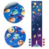 Space Explorer Themed Micro Shuffleboard Table Game for Kids, Action-Packed Plastic Mini Curling Board Set, Ideal for Children Ages 6-8 Space Explorer Themed Micro Shuffleboard Table Game for Kids, Action-Packed Plastic Mini Curling Board Set, Ideal for Children Ages 6-8